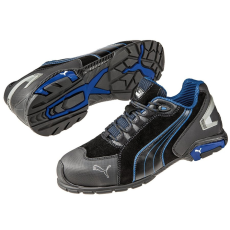 Puma Rio Black Low S3 Védőcipő (fekete/kék/szürke, 40)