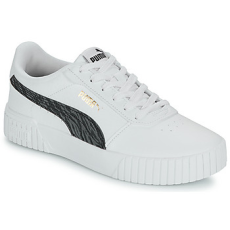 Puma Rövid szárú edzőcipők Carina 2.0 Zebra Jr Fehér 37