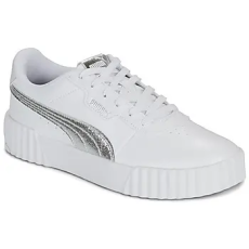 Puma Rövid szárú edzőcipők Carina 3,0 Metallic Whisper Fehér 41