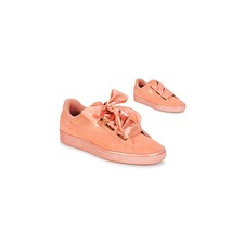 Puma Rövid szárú edzőcipők WN SUEDE HEART SATIN.DUSTY Narancssárga 36 női cipő