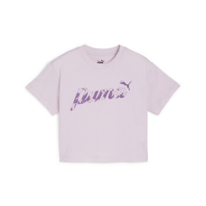 Puma Rövid ujjú pólók ESS+ BLOSSOM SHORT TEE G Lila 11 / 12 Jahre