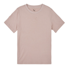 Puma Rövid ujjú pólók ESS Cat Logo Tee Rózsaszín 7 / 8 Jahre