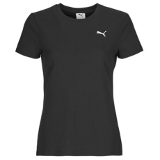 Puma Rövid ujjú pólók ESS ELEVATED RIB TEE Fekete US XS