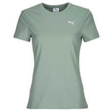 Puma Rövid ujjú pólók ESS ELEVATED RIB TEE Zöld US M
