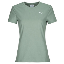 Puma Rövid ujjú pólók ESS ELEVATED RIB TEE Zöld US XS női póló