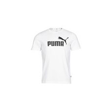 Puma Rövid ujjú pólók ESS LOGO TEE Fehér US S férfi póló