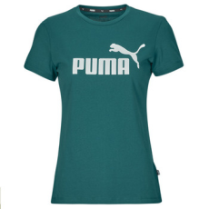 Puma Rövid ujjú pólók ESS LOGO TEE Kék US M