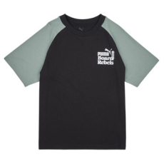 Puma Rövid ujjú pólók ESS MID90S GRAPHIC TEE II B Fekete 7 / 8 Jahre