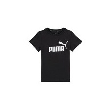 Puma Rövid ujjú pólók ESSENTIAL LOGO TEE Fekete 13 / 14 Jahre gyerek póló