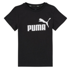 Puma Rövid ujjú pólók ESSENTIAL LOGO TEE Fekete 16 éves