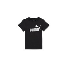 Puma Rövid ujjú pólók ESSENTIAL LOGO TEE Fekete 5 / 6 Jahre