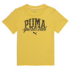 Puma Rövid ujjú pólók PUMA CLASS GRAPHIC TEE B Citromsárga 15 / 16 Jahre gyerek póló