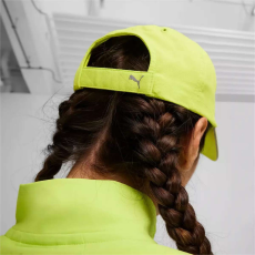 Puma Running Cap III Reflective Design baseball sapka, lime pow-ezüst, S24