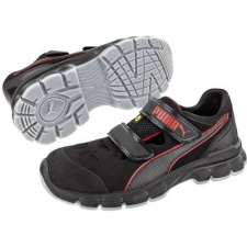 PUMA Safety Aviat Low ESD SRC 640891-43 ESD biztonsági cipő S1P Méret: 43 Fekete, Piros 1 pár (640891-43) - Munkavédelmi cipők munkavédelmi cipő