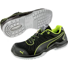 PUMA Safety Fuse TC Green Low 644210-44 ESD biztonsági cipő S1P Méret: 44 Fekete, Zöld 1 pár (644210-44)