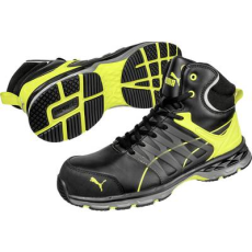 PUMA Safety VELOCITY 2.0 YELLOW MID 633880-45 ESD biztonsági csizma S3 Méret: 45 Fekete, Sárga 1 pár (633880-45)