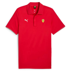 Puma Scuderia Ferrari Race Cloudspun férfi pólóing, piros-fekete-fehér, S25
