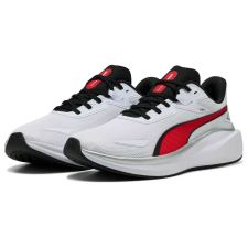 Puma Skyrocket Lite uniszex futócipő, fehér-fekete-piros, S25 férfi cipő