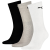 Puma Sport zokni - 3pár/csomag - fehér-szürke-fekete (fehér/szürke/fekete, 36-38)