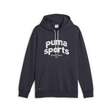 Puma Team kapucnis pulóver Fl 62520616 Férfi Tengerészkék L