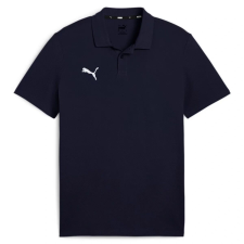 Puma teamGOAL Casuals férfi pólóing, matrózkék-fehér, S25 férfi póló