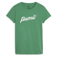 Puma Tricou Puma Ess+ Script póló 67931586 A zöld XS