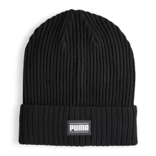 Puma uniszex Ribbed Classic Cuff téli kötött sapka, fekete-fehér, S24 férfi sapka