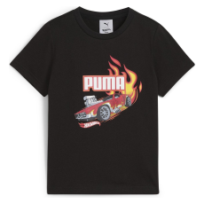 Puma X Hot Wheels Graphic Tee 63006901 Gyerek Fekete 110
