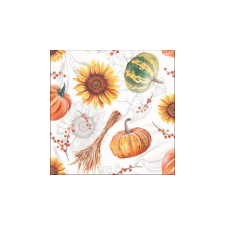 Pumpkins & Sunflowers papírszalvéta 33x33cm, 20db-os konyhai eszköz
