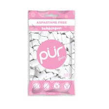 PÜR természetes rágógumi aszpartám nélkül, Bubblegum, 55db csokoládé és édesség