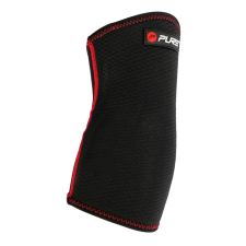  Pure 2 Improve neoprén könyökrögzítő – S méret | Fekete, piros varrással gyógyászati segédeszköz