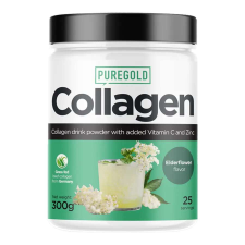PureGold Collagen Marha kollagén italpor - Bodza - 300g - PureGold vitamin és táplálékkiegészítő