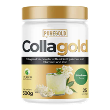 PureGold CollaGold Marha és Hal kollagén italpor hialuronsavval - Eldelflower - 300g - PureGold vitamin és táplálékkiegészítő
