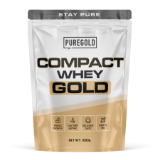 PureGold Compact Whey Gold fehérjepor - Raspberry White Chocolate 1000g vitamin és táplálékkiegészítő