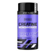 PureGold Creatine Monohydrate kapszula 120db vitamin és táplálékkiegészítő