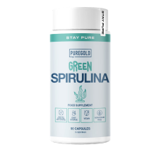 PureGold Green Spirulina kapszula 90db vitamin és táplálékkiegészítő