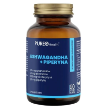  Pureo Health Ashwagandha + Piperin, 90 kapszula vitamin és táplálékkiegészítő