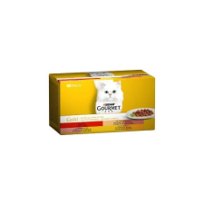 Purina Gourmet Gold Duó Multipack (falatok szószban) nedvestáp - macskák részére (4x85g) macskaeledel