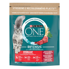 Purina ONE Bifensis Adult Sterilcat Beef 2 x 9,75 kg macskaeledel