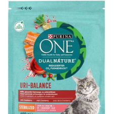 Purina ONE Dual Nature Steril Lazaccal és áfonyával száraz macskaeledel 750g macskaeledel