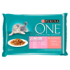  Purina ONE Junior nedves macskaeledel 4 x 85 g