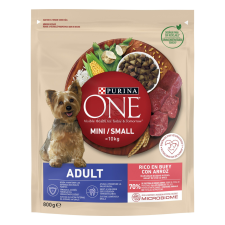  Purina ONE Mini Adult száraz kutyaeledel 2 x 800 g kutyaeledel