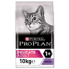Purina Pro Plan Cat DELICATE, pulyka, 10 kg macskaeledel