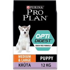 Purina Pro Plan Puppy medium&large OPTIDIGEST Grain Free krůta 12 kg kutyaeledel