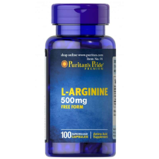 Puritan Pride L-arginin 500 mg - 100 kapszula vitamin és táplálékkiegészítő