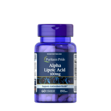 Puritan s Pride Alfa-liponsav 100 mg (60 Kapszula) vitamin és táplálékkiegészítő