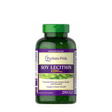 Puritan s Pride Puritan&#039;s Pride Soy Lecithin - Szójaleticin (250 Lágykapszula) vitamin és táplálékkiegészítő