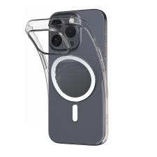 Puro 03 MagSafe szilikon tok iPhone 16 Pro - átlátszó tok és táska