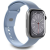 Puro Apple Watch 38/40/41mm Szilikon Okoszóra szíj - Világos kék (PUR697)