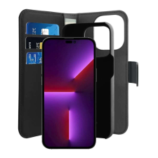 Puro Book Apple iPhone 14 Pro Max Flip Tok - Fekete tok és táska